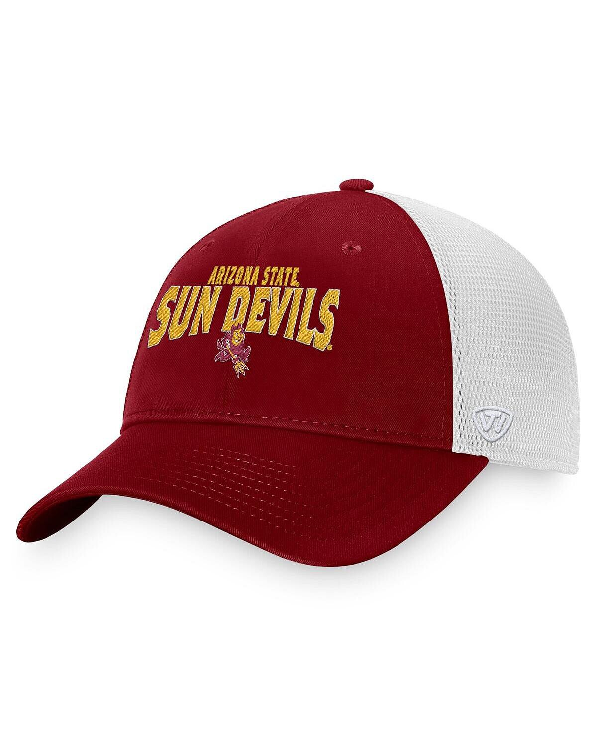 Мужская бордовая кепка Arizona State Sun Devils Breakout Trucker Snapback Top of the World
Мужская бордовая кепка Arizona State Sun Devils Breakout Trucker Snapback Top of the World