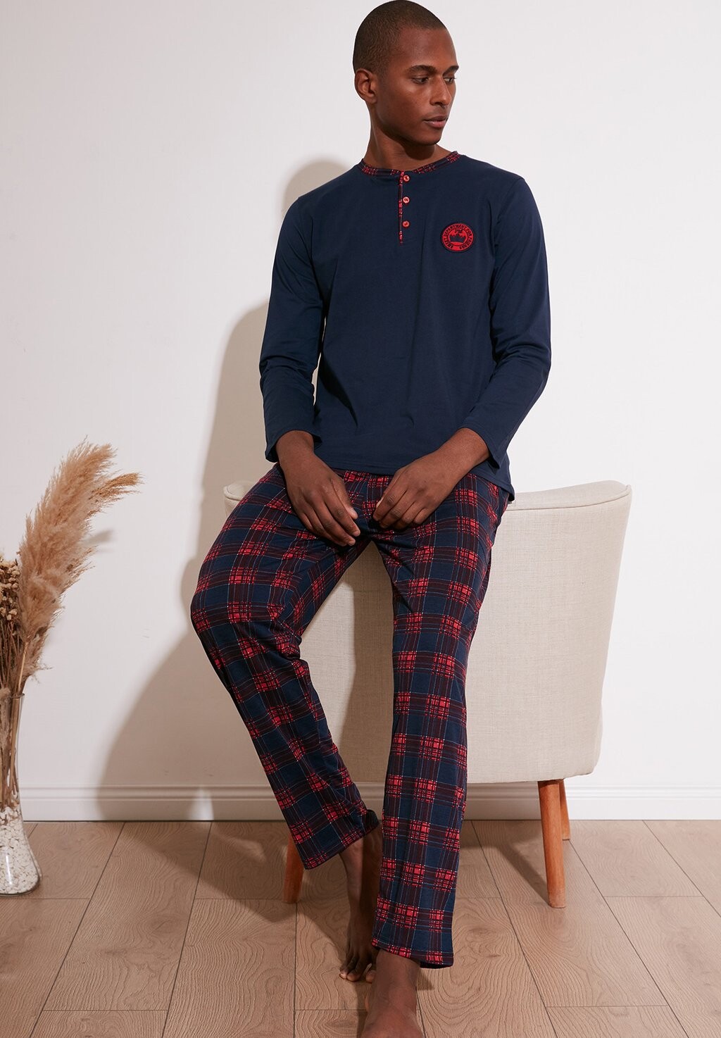 Пижамный комплект REGULAR FIT Buratti, темно-синий
Пижамный комплект REGULAR FIT Buratti, темно-синий