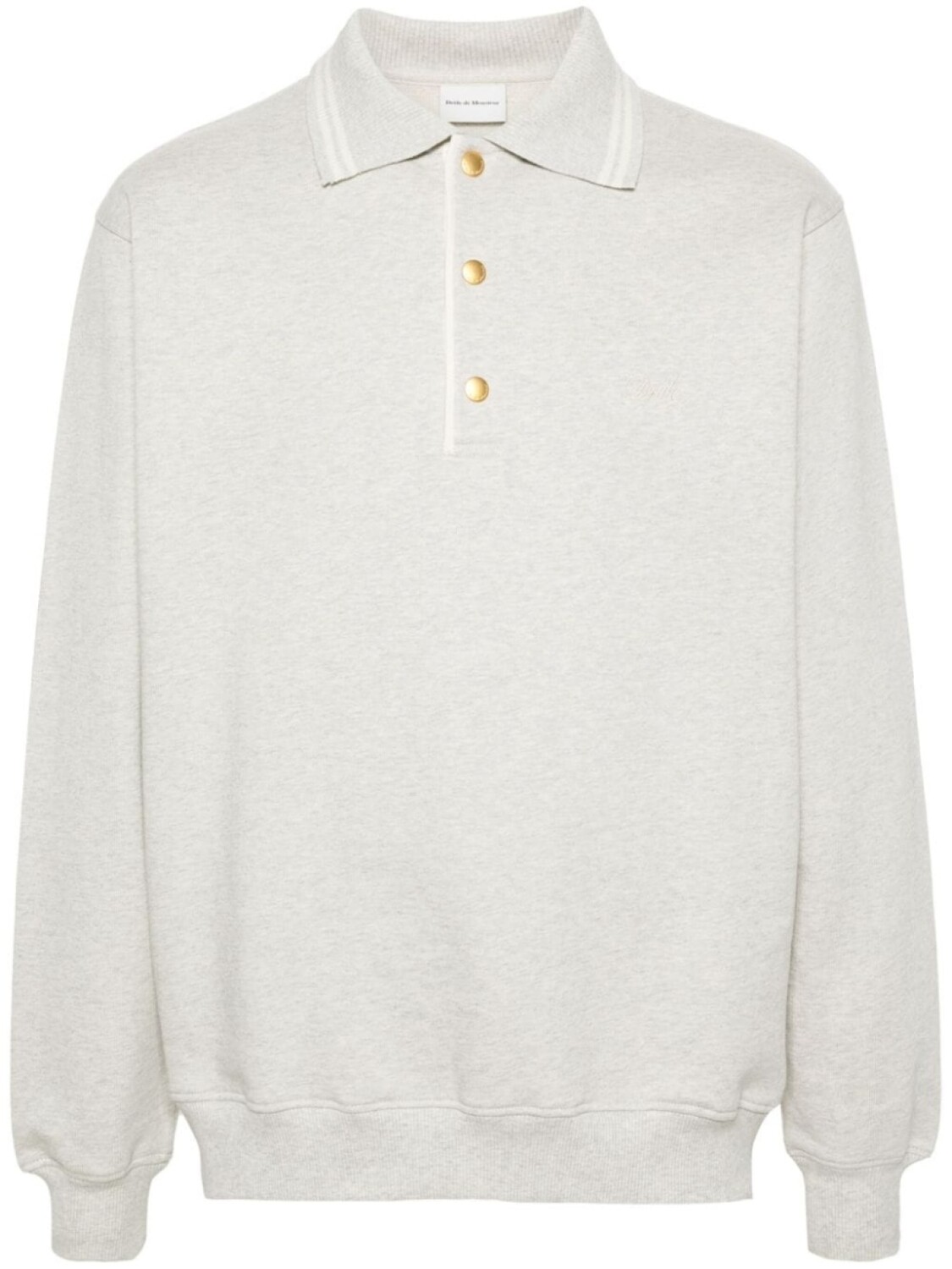 Drôle De Monsieur джемпер с вышитым логотипом, серый
Drôle De Monsieur джемпер с вышитым логотипом, серый