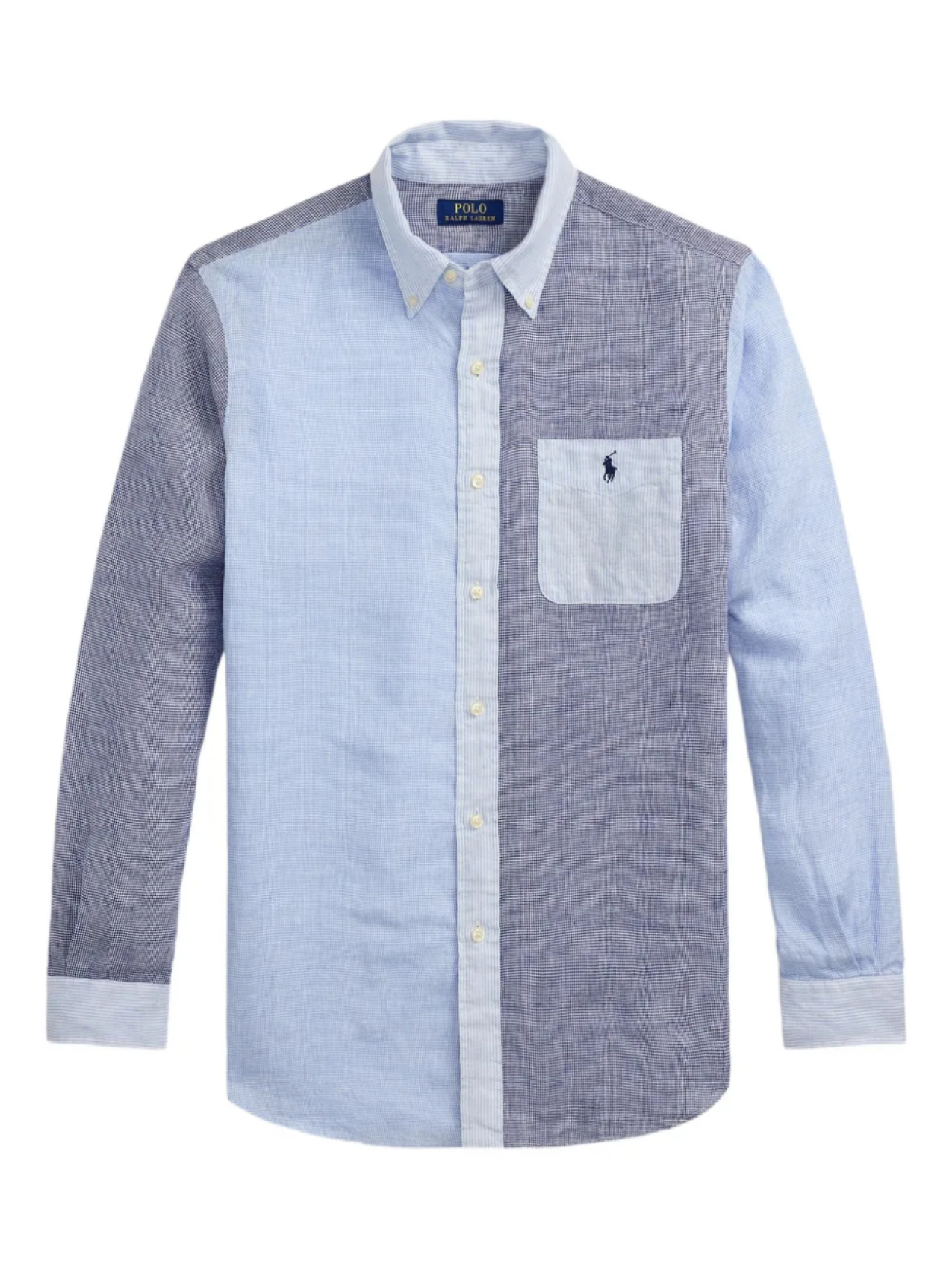 Polo Ralph Lauren рубашка в стиле колор-блок, синий
Polo Ralph Lauren рубашка в стиле колор-блок, синий