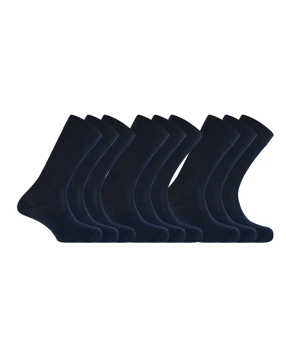 Упаковка из 9 пар мужских хлопковых носков темно-синего цвета Punto Blanco, темно-синий
Упаковка из 9 пар мужских хлопковых носков темно-синего цвета Punto Blanco, темно-синий