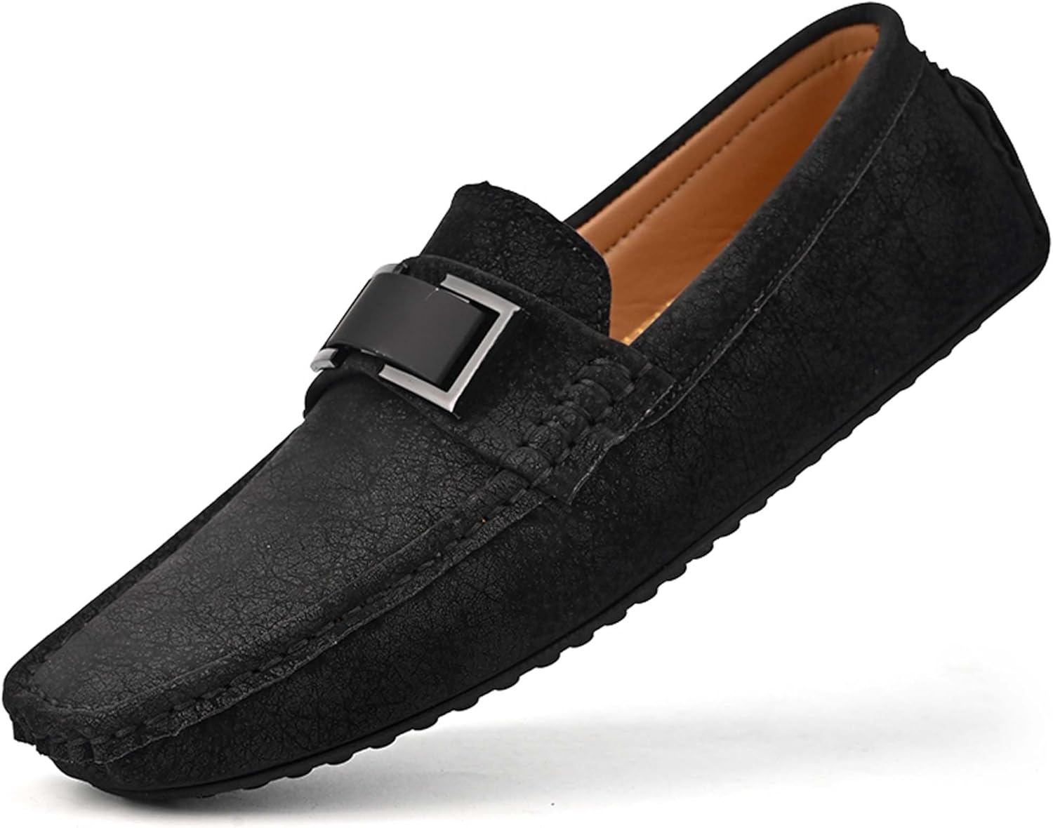 Мужские лоферы повседневные, без застежки, модные мягкие с пружинящей подошвой, мужская кожаная повседневная обувь - для прогулок на улице, размеры 5-15 US Dzbajrqm, черный
Мужские лоферы повседневные, без застежки, модные мягкие с пружинящей подошвой, мужская кожаная повседневная обувь - для прогулок на улице, размеры 5-15 US Dzbajrqm, черный