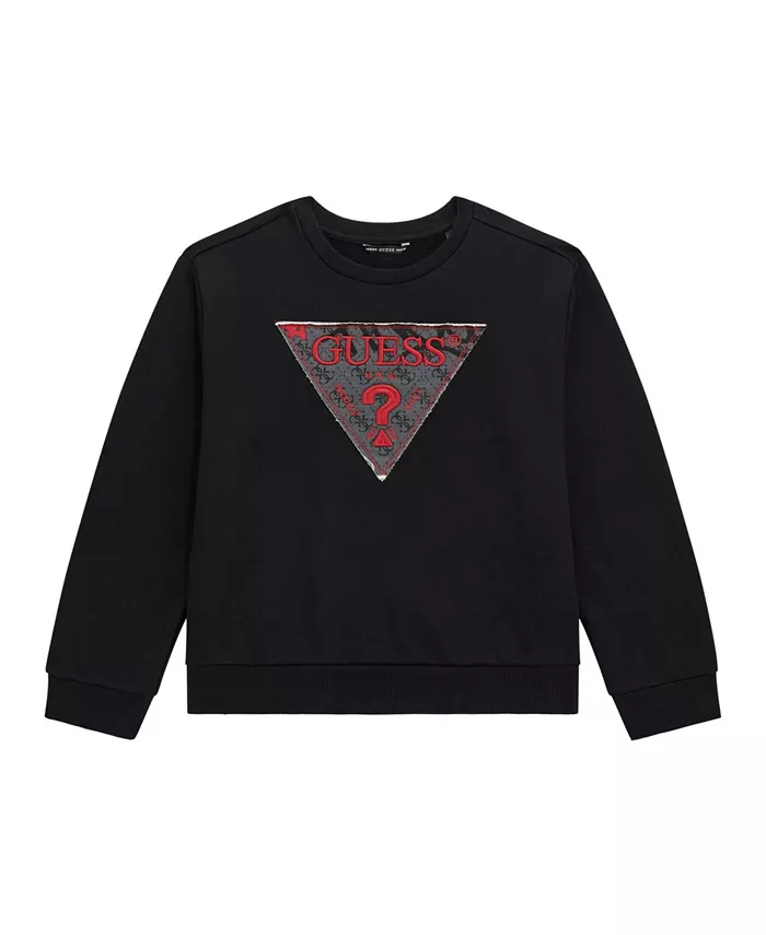 Мальчики 8-18 лет толстовка с длинным рукавом Guess, черный
Мальчики 8-18 лет толстовка с длинным рукавом Guess, черный