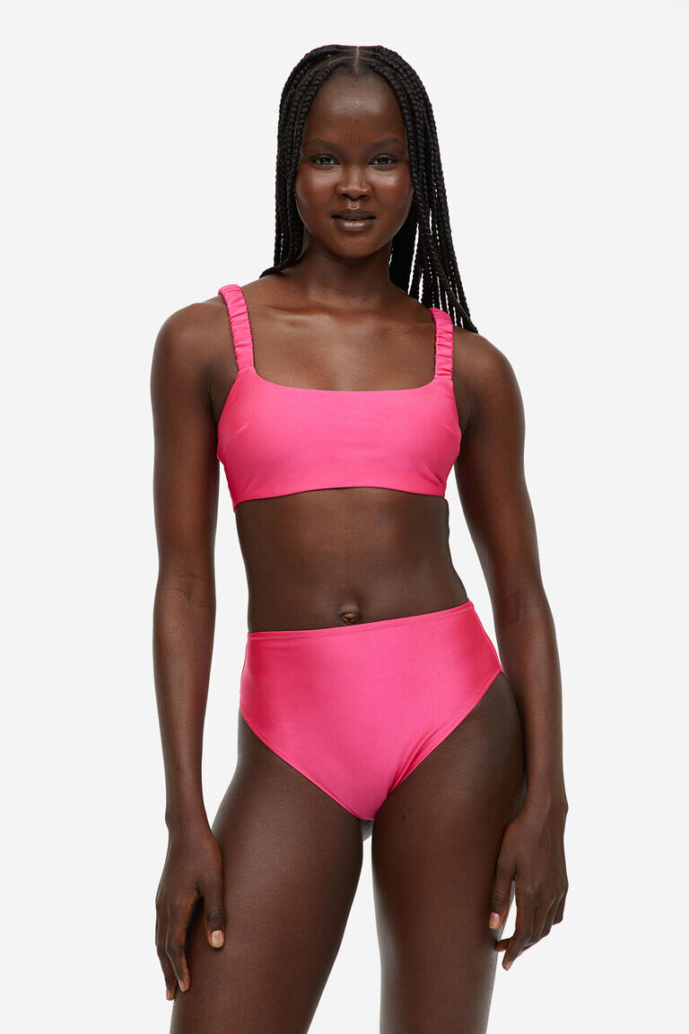 Мягкий верх бикини H&M, фиолетовый
Мягкий верх бикини H&M, фиолетовый