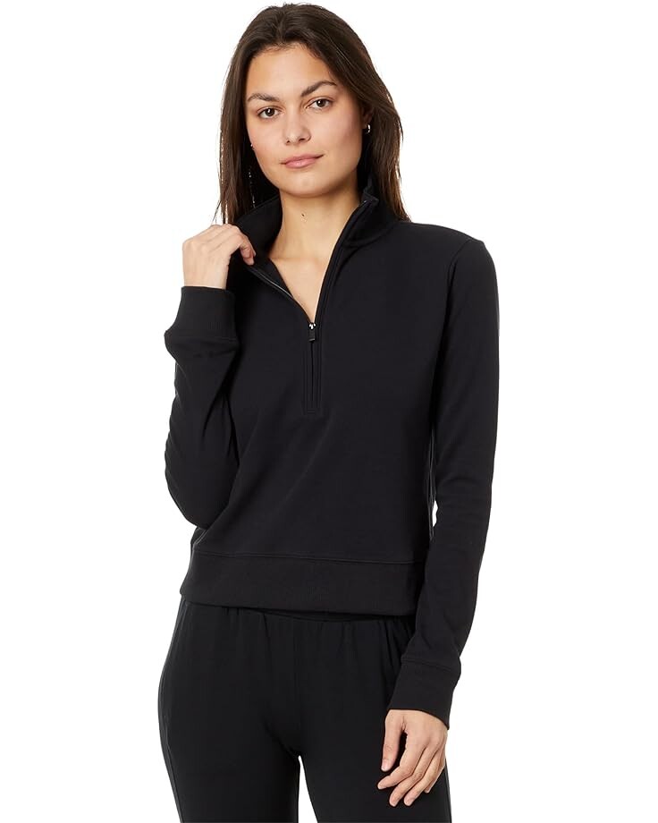 Куртка TravisMathew Cloud 1/2 Zip, черный 
Куртка TravisMathew Cloud 1/2 Zip, черный