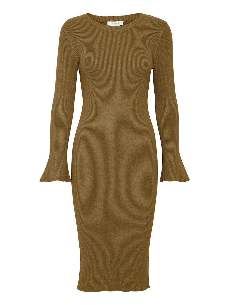 Вязаное платье b.young, оливковый
Вязаное платье b.young, оливковый