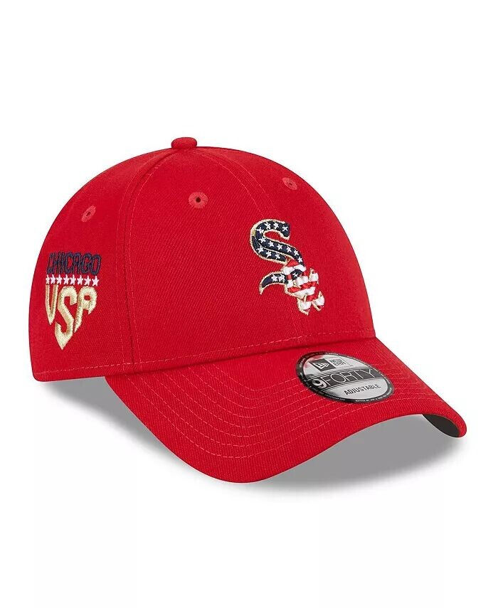 Мужская регулируемая кепка Red Chicago White Sox 2023 Четвертое июля 9FORTY New Era
Мужская регулируемая кепка Red Chicago White Sox 2023 Четвертое июля 9FORTY New Era