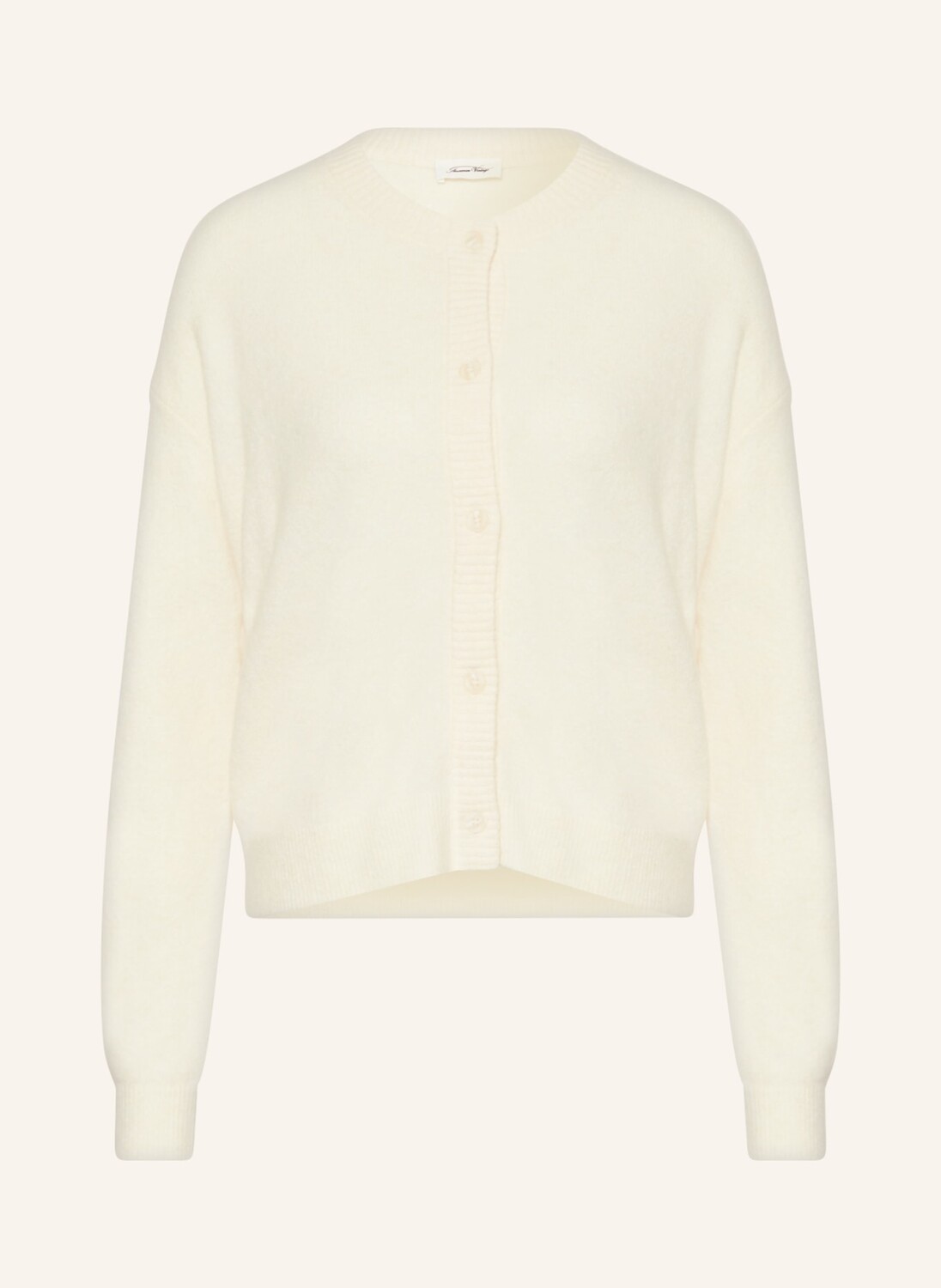 Кардиган damsville American Vintage, белый 
Кардиган damsville American Vintage, белый