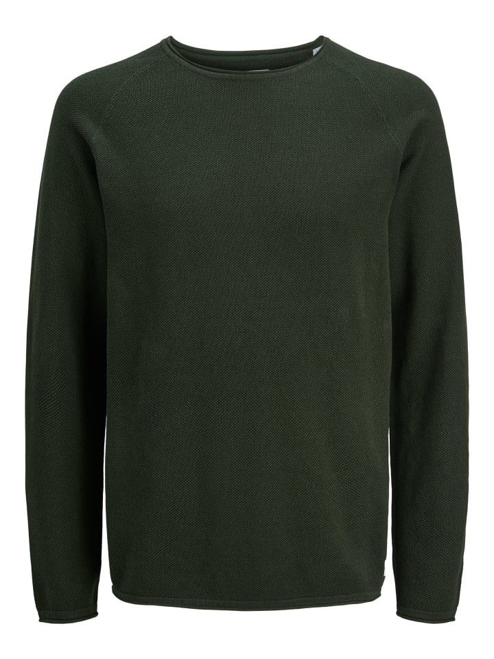 Свитер с круглым вырезом и длинными рукавами из хлопка JJEHILL зеленого цвета Jack & Jones
Свитер с круглым вырезом и длинными рукавами из хлопка JJEHILL зеленого цвета Jack & Jones