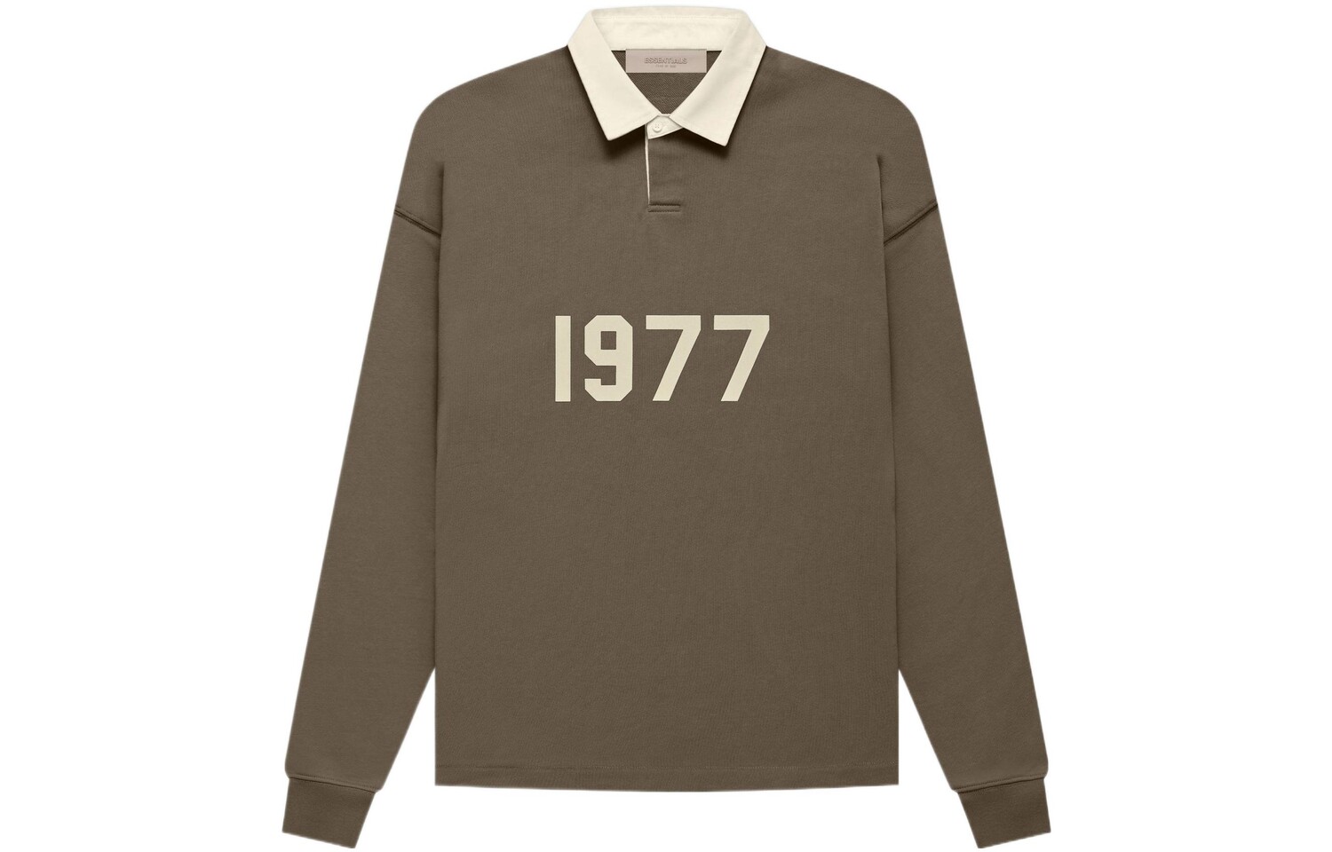 ФУТБОЛКА ПОЛО унисекс Fear of God Essentials, Древесина 
ФУТБОЛКА ПОЛО унисекс Fear of God Essentials, Древесина