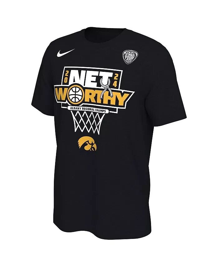 Женская футболка унисекс черного цвета «Iowa Hawkeyes 2024» по баскетболу NCAA «Мартовское безумие «Финал четырех» в раздевалке» Nike, черный
Женская футболка унисекс черного цвета «Iowa Hawkeyes 2024» по баскетболу NCAA «Мартовское безумие «Финал четырех» в раздевалке» Nike, черный