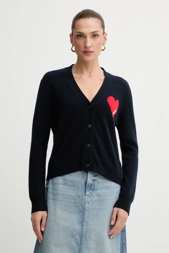 Кашемировый кардиган From Future, темно-синий
Кашемировый кардиган From Future, темно-синий