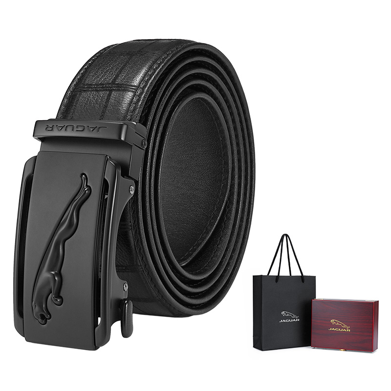JAGUAR Ремень с автоматической пряжкой из натуральной оленьей кожи мужской шириной 3,5 см, Premium Wooden Box
JAGUAR Ремень с автоматической пряжкой из натуральной оленьей кожи мужской шириной 3,5 см, Premium Wooden Box