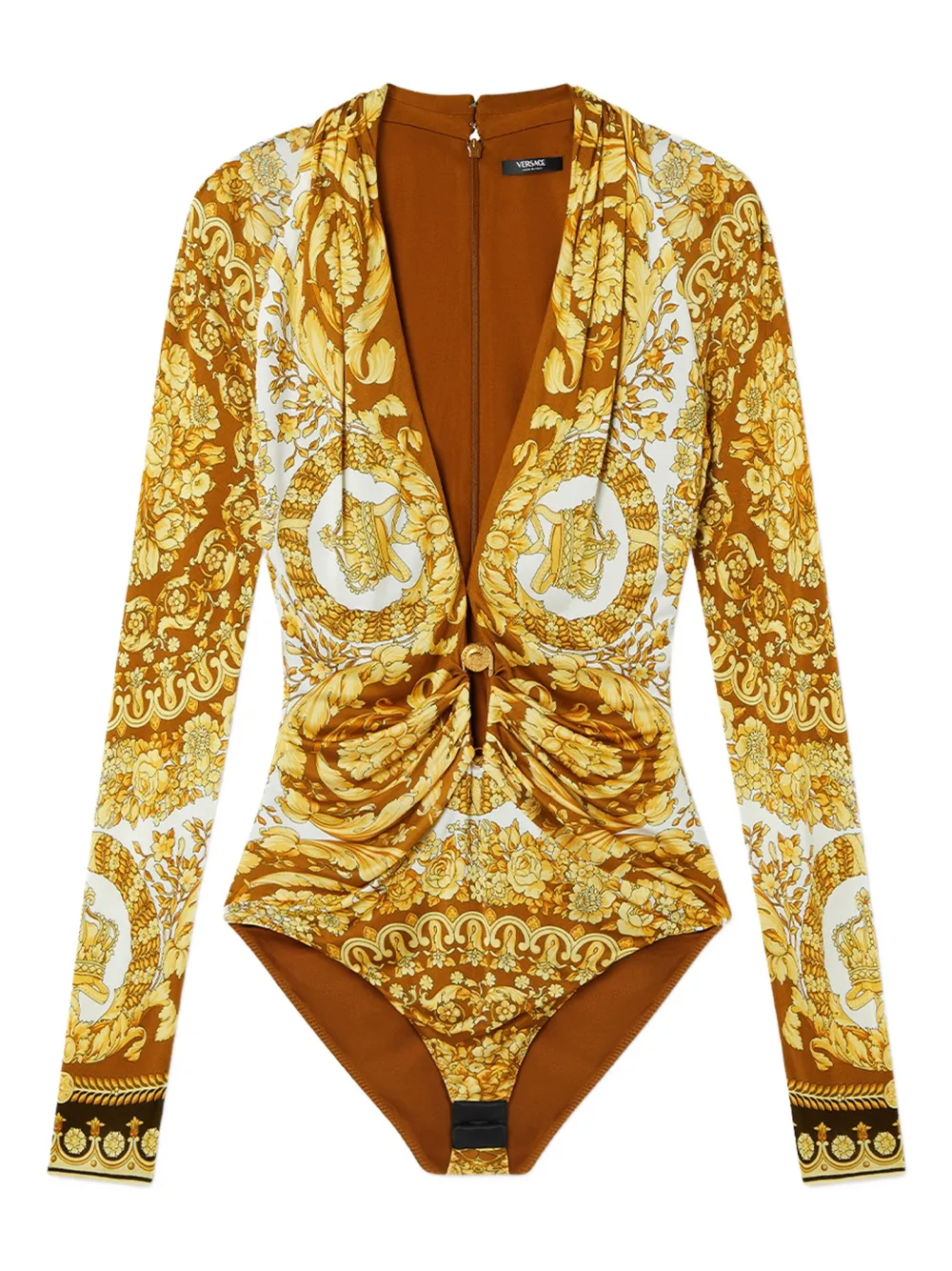 Блузка с длинными рукавами и принтом Versace, желтый
Блузка с длинными рукавами и принтом Versace, желтый