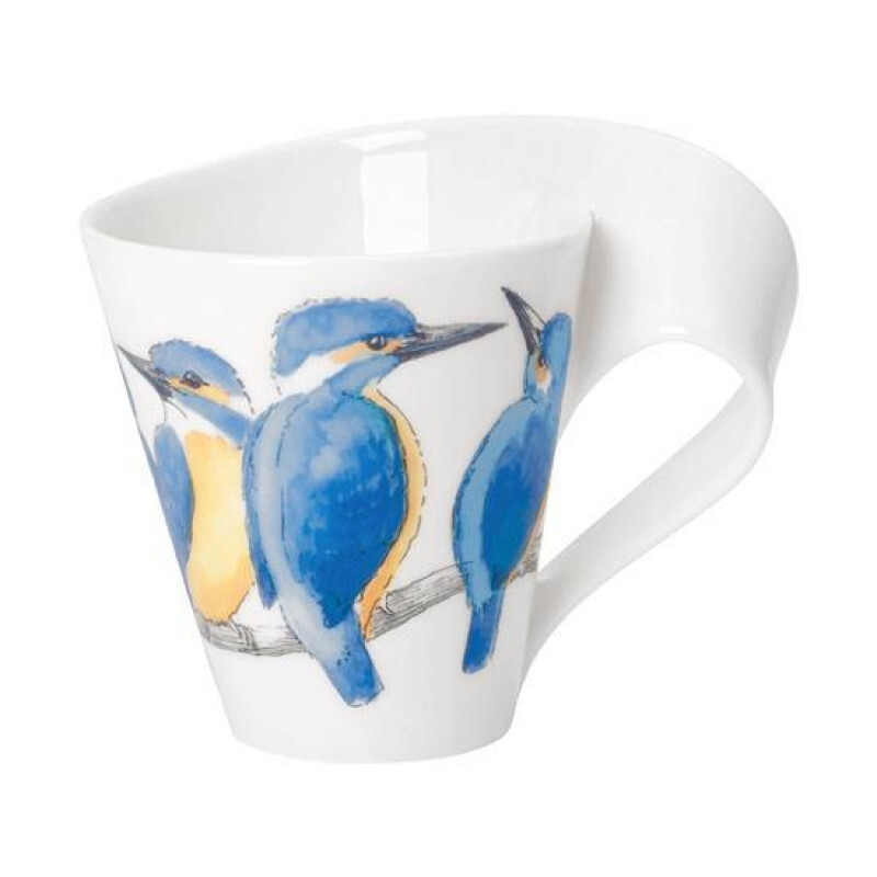 New Wave Caffè Animals of the World - Кружка Kingfisher с ручкой в подарочной упаковке 0,30 л Villeroy & Boch, красочный
New Wave Caffè Animals of the World - Кружка Kingfisher с ручкой в подарочной упаковке 0,30 л Villeroy & Boch, красочный