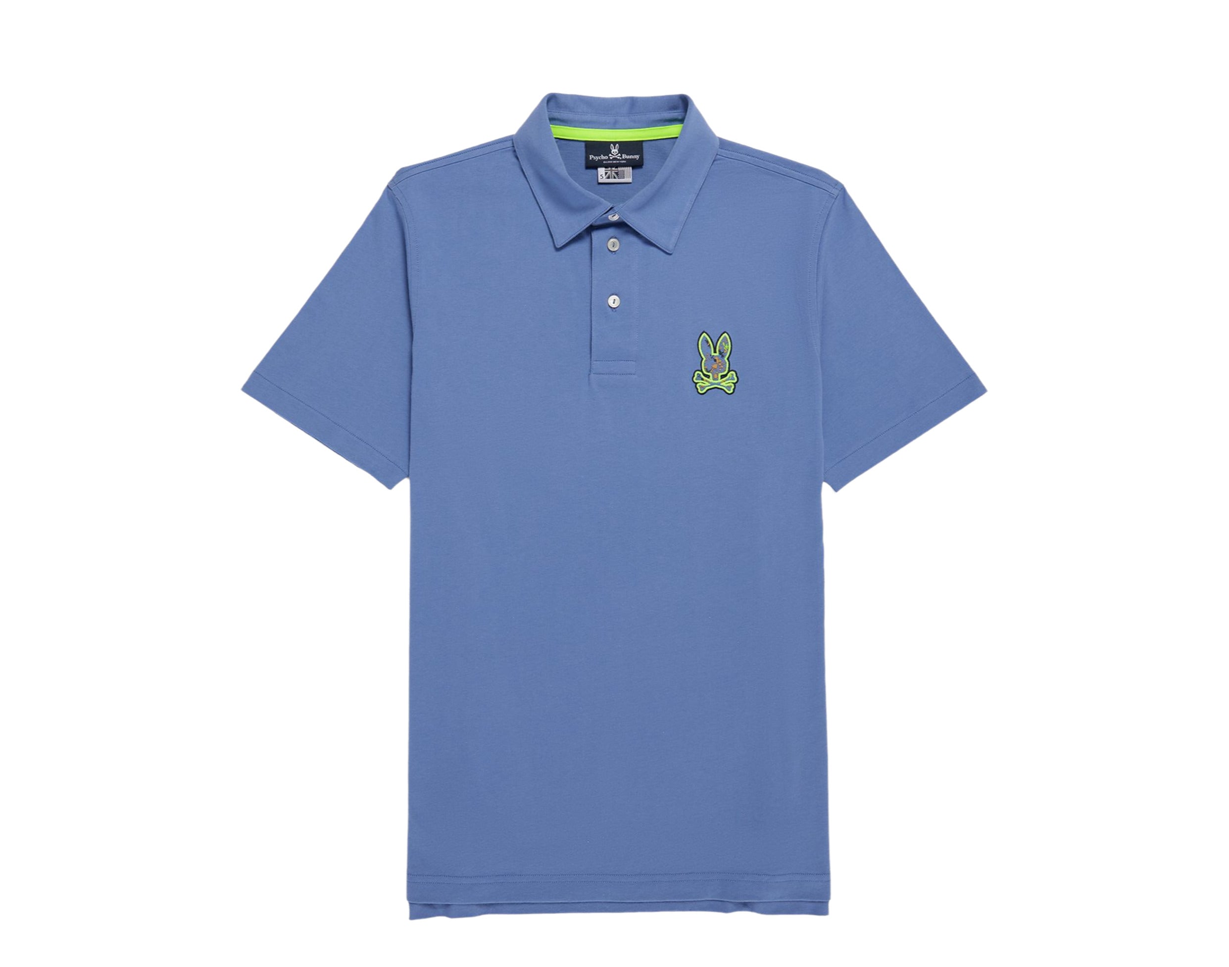 Мужская рубашка с логотипом Psycho Bunny Waverly Jersey Polo Bal Harbour B6K748U1PC-BHA, синий
Мужская рубашка с логотипом Psycho Bunny Waverly Jersey Polo Bal Harbour B6K748U1PC-BHA, синий