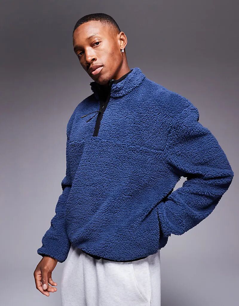 Свободный свободный свитшот с застежкой-молнией на половину длины в синем цвете ASOS DESIGN
Свободный свободный свитшот с застежкой-молнией на половину длины в синем цвете ASOS DESIGN