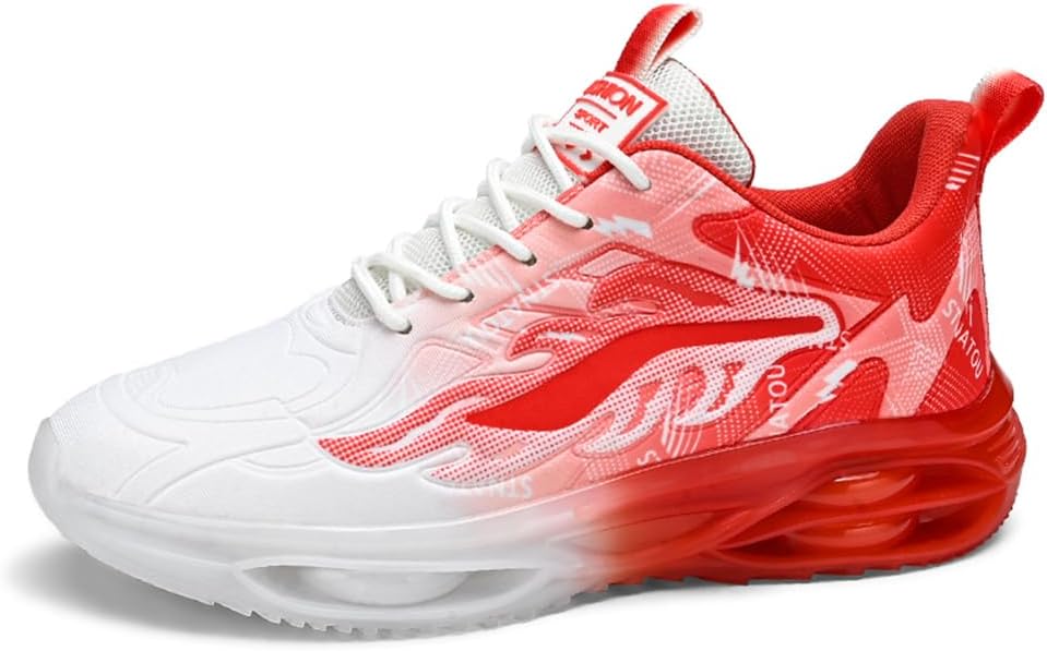 Кроссовки Mashangfu Men для баскетбола, бега, повседневной носки, прогулок и работы, белый/красный
Кроссовки Mashangfu Men для баскетбола, бега, повседневной носки, прогулок и работы, белый/красный