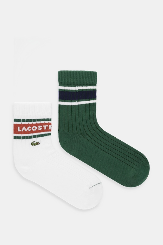 2 пары носков Lacoste, зеленый
2 пары носков Lacoste, зеленый