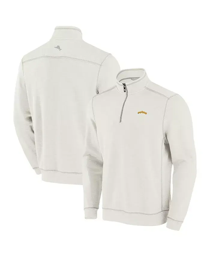 Мужская кремовая толстовка Sport Tobago Bay Tri-Blend с полузастежкой San Diego Padres Tommy Bahama
Мужская кремовая толстовка Sport Tobago Bay Tri-Blend с полузастежкой San Diego Padres Tommy Bahama