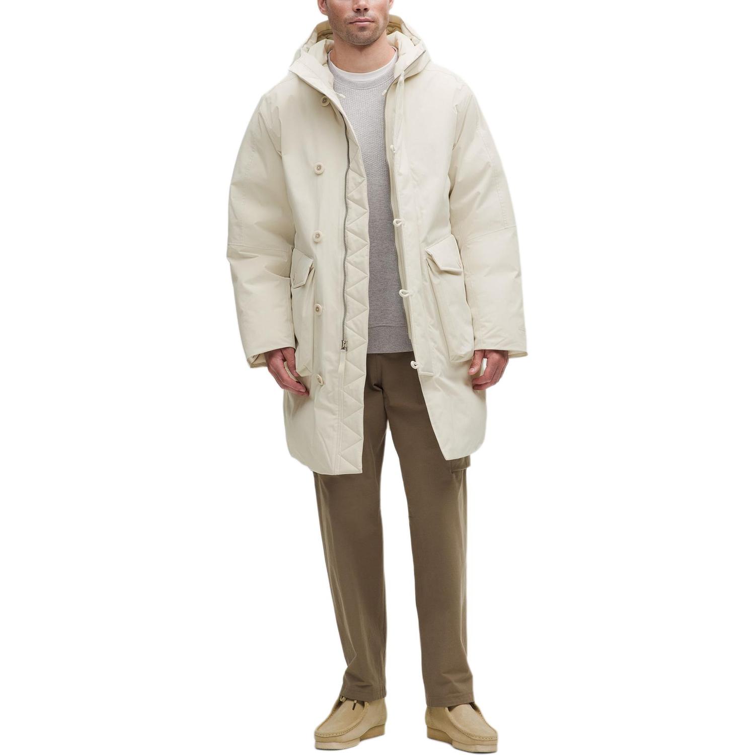 Lululemon Мужская парка для холодной погоды, Bone White
Lululemon Мужская парка для холодной погоды, Bone White