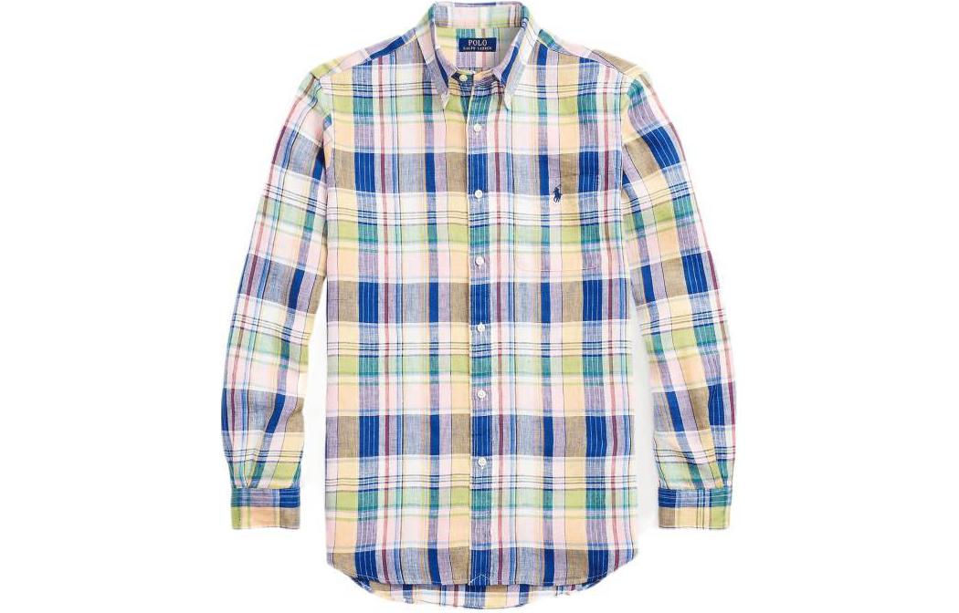Поло с вышитой пони клетчатая рубашка Polo Ralph Lauren, мультиколор
Поло с вышитой пони клетчатая рубашка Polo Ralph Lauren, мультиколор