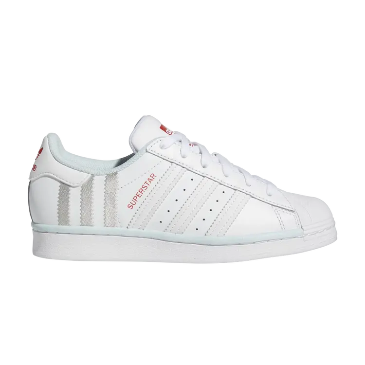 Кроссовки Adidas Superstar J, белый 
Кроссовки Adidas Superstar J, белый