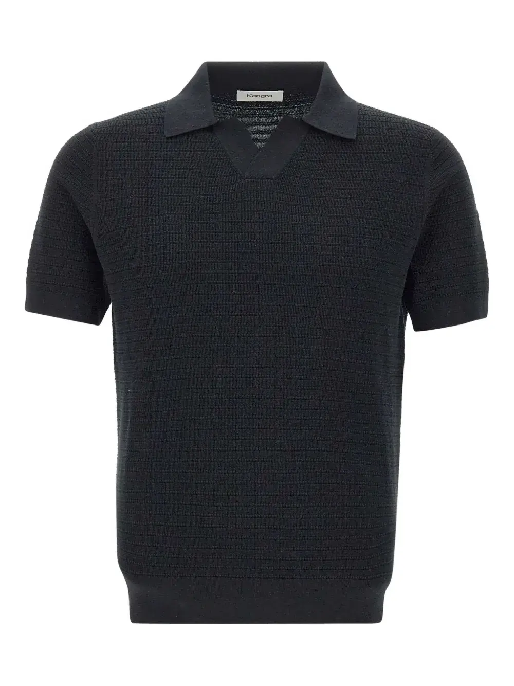 Рубашка-поло из структурированного плетения Kangra, черный
Рубашка-поло из структурированного плетения Kangra, черный