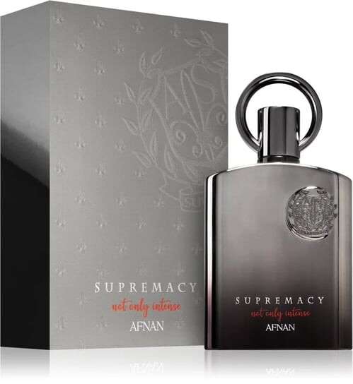 Парфюмированная вода для мужчин 100 мл Supremacy Not Only Intense, Afnan
Парфюмированная вода для мужчин 100 мл Supremacy Not Only Intense, Afnan