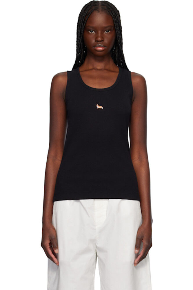 Черная майка в рубчик Baby Fox Maison Kitsuné
Черная майка в рубчик Baby Fox Maison Kitsuné