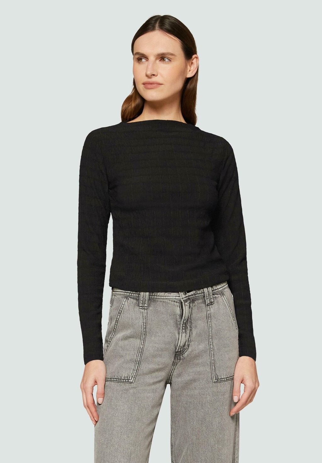 Топ с длинными рукавами MIT STRUKTURMUSTER UND U BOOT AUSSCHNITT s.Oliver, черный
Топ с длинными рукавами MIT STRUKTURMUSTER UND U BOOT AUSSCHNITT s.Oliver, черный