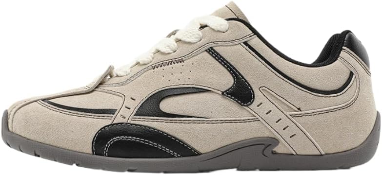 Мужские ретро кроссовки с легкой подошвой - повседневные удобные спортивные туфли с плоской подошвой и нескользящей стойкой к износу подошвой Hoalox, белый
Мужские ретро кроссовки с легкой подошвой - повседневные удобные спортивные туфли с плоской подошвой и нескользящей стойкой к износу подошвой Hoalox, белый