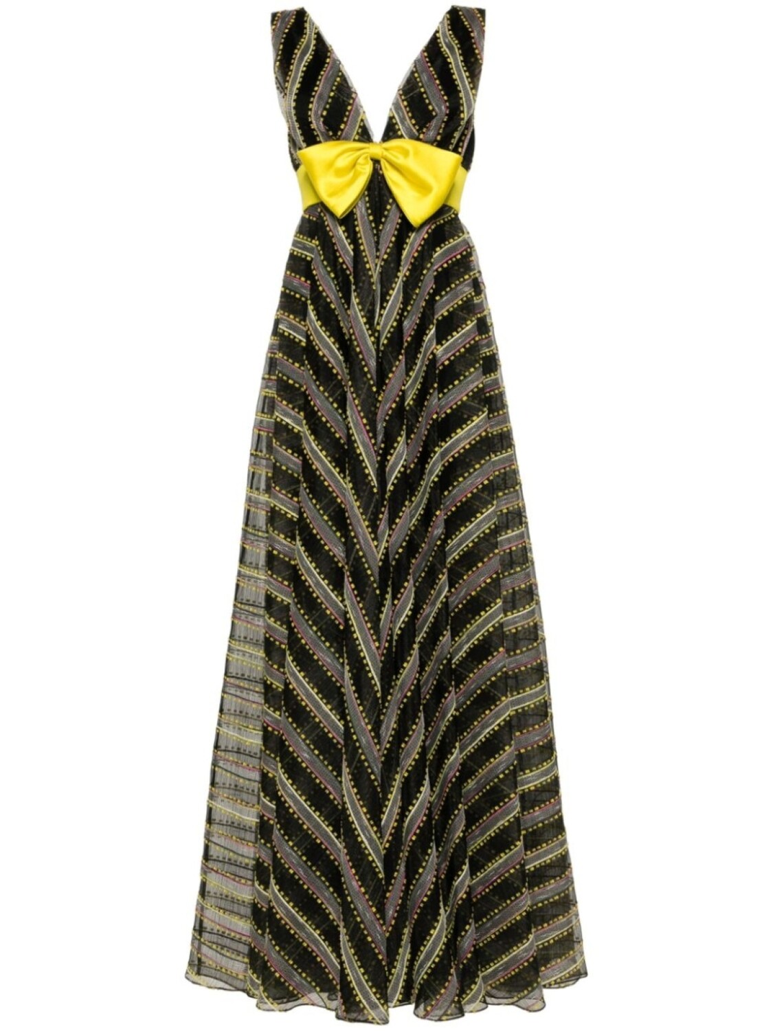 Gemy Maalouf полосатое платье без рукавов, желтый
Gemy Maalouf полосатое платье без рукавов, желтый