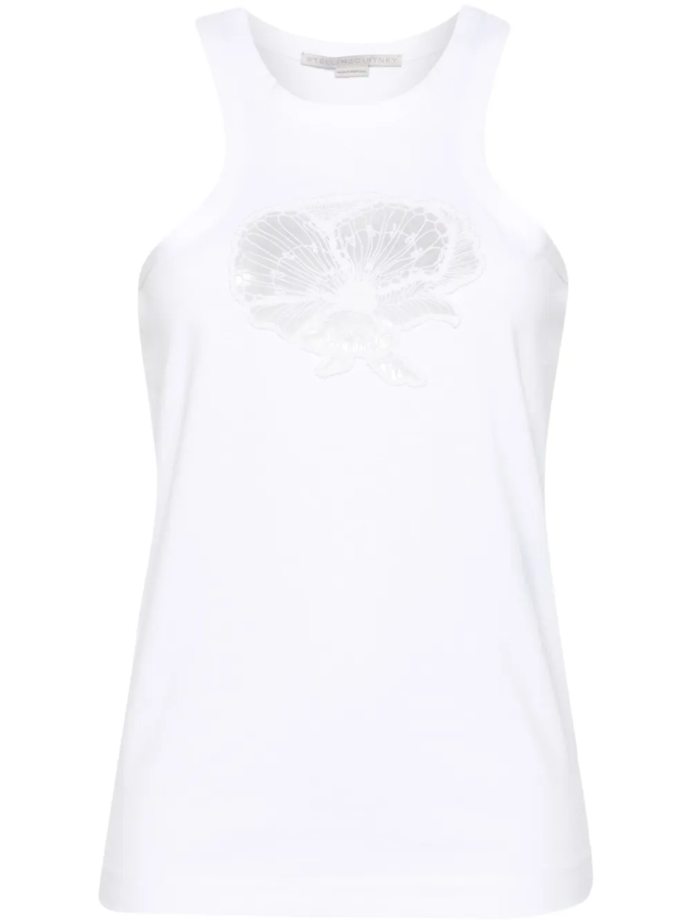Топ с цветочной вышивкой STELLA MCCARTNEY, белый
Топ с цветочной вышивкой STELLA MCCARTNEY, белый