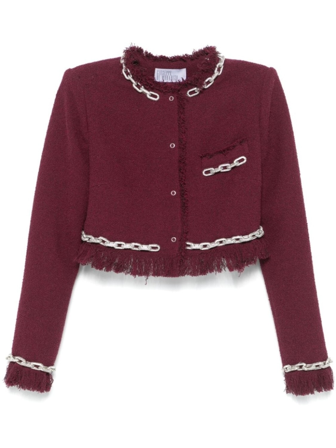 Giuseppe Di Morabito укороченный жакет с кристаллами, фиолетовый
Giuseppe Di Morabito укороченный жакет с кристаллами, фиолетовый