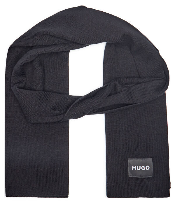 Шарф мужской Hugo хлопковый, черный
Шарф мужской Hugo хлопковый, черный