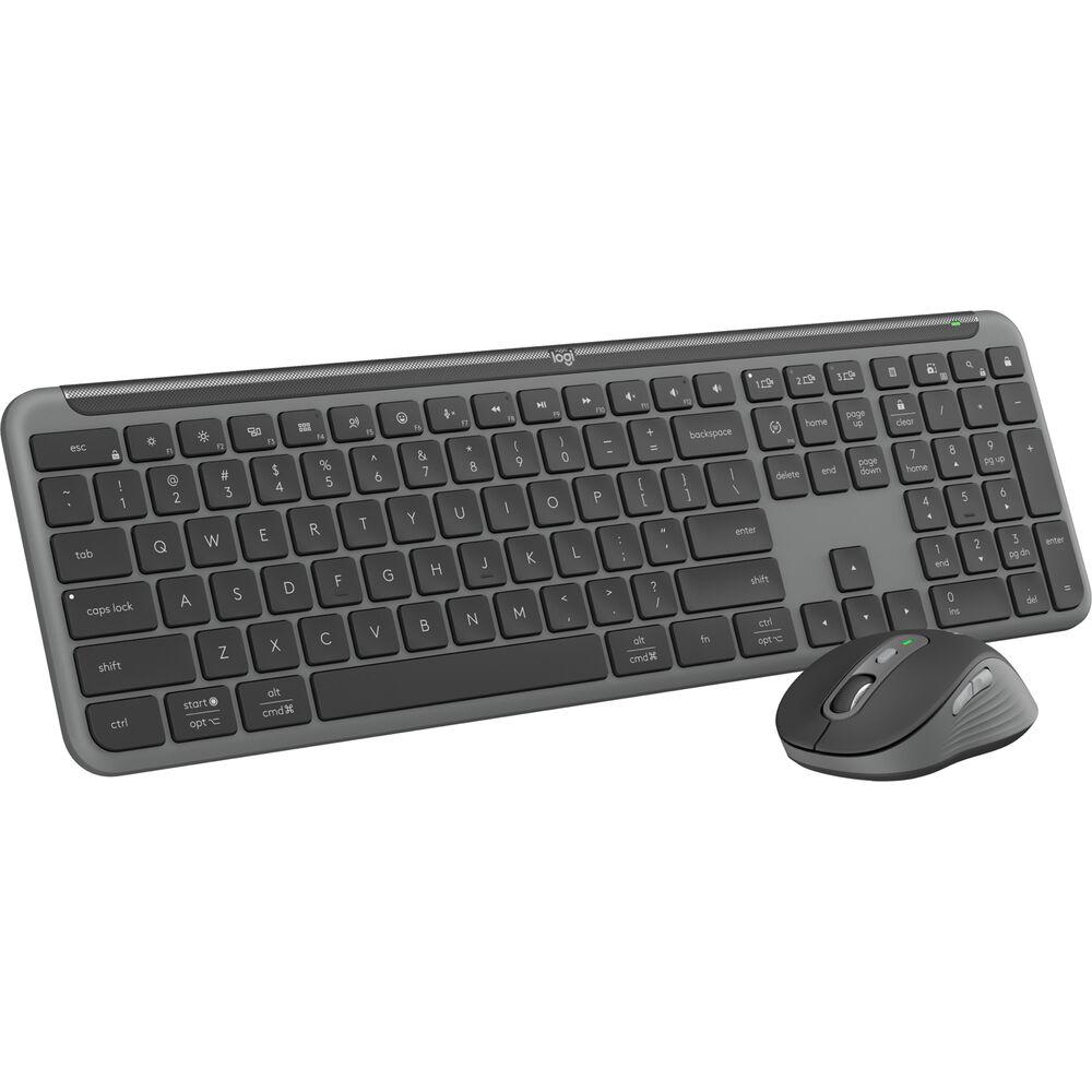Беспроводная клавиатура и мышь Logitech Signature Slim MK955
Беспроводная клавиатура и мышь Logitech Signature Slim MK955
