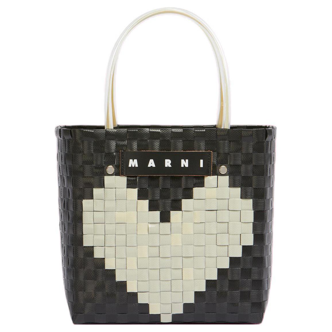 Сумка-шоппер из полипропилена Basket Series мини женская бело-коричневая MARNI
Сумка-шоппер из полипропилена Basket Series мини женская бело-коричневая MARNI