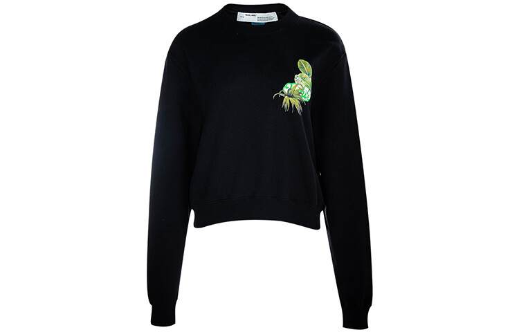 Толстовка женская Off-White, черный / зеленый
Толстовка женская Off-White, черный / зеленый