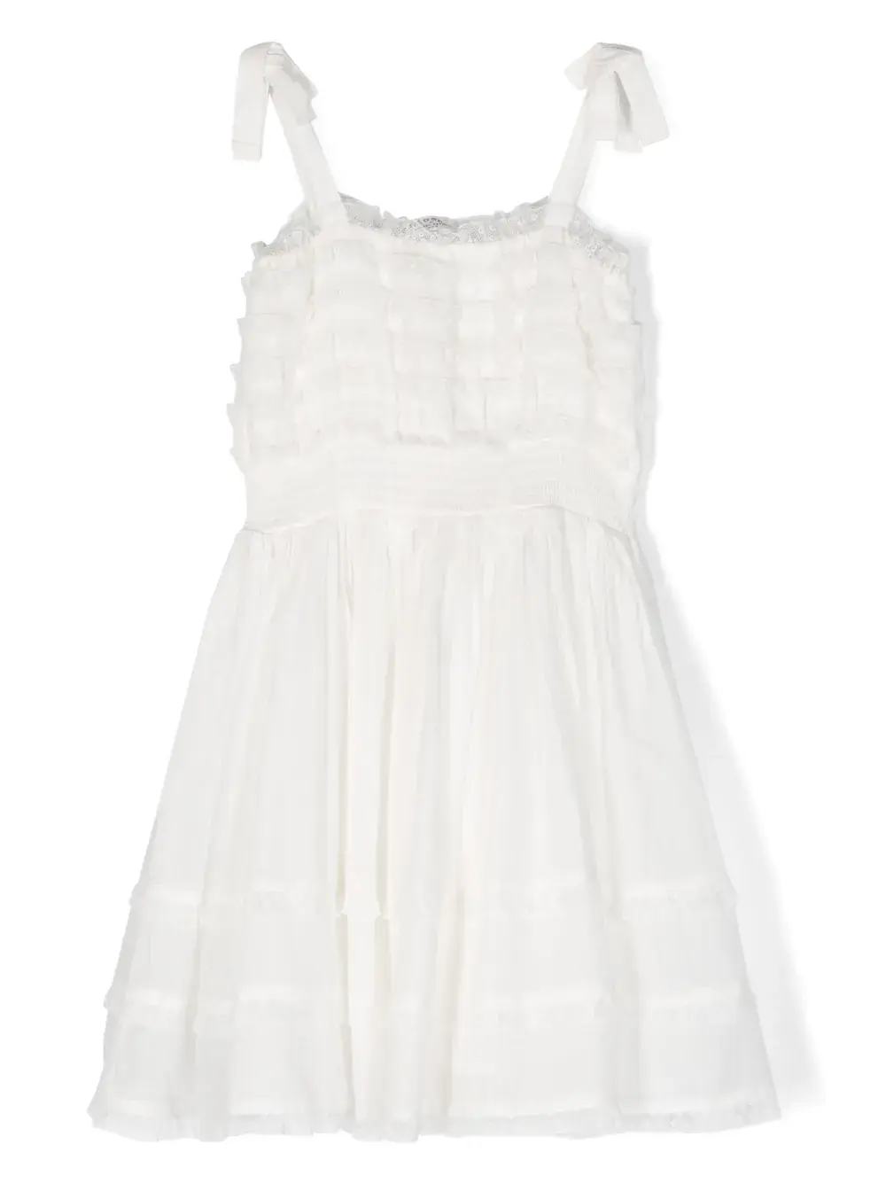 Платье мини с оборками Philosophy Di Lorenzo Serafini Kids, белый
Платье мини с оборками Philosophy Di Lorenzo Serafini Kids, белый