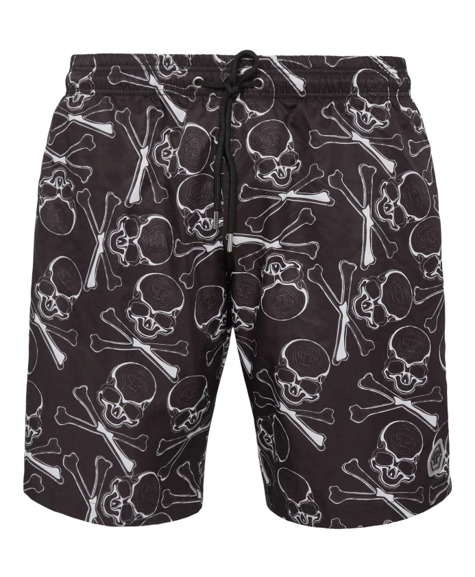 Плавки, череп и кости Philipp Plein, черный
Плавки, череп и кости Philipp Plein, черный