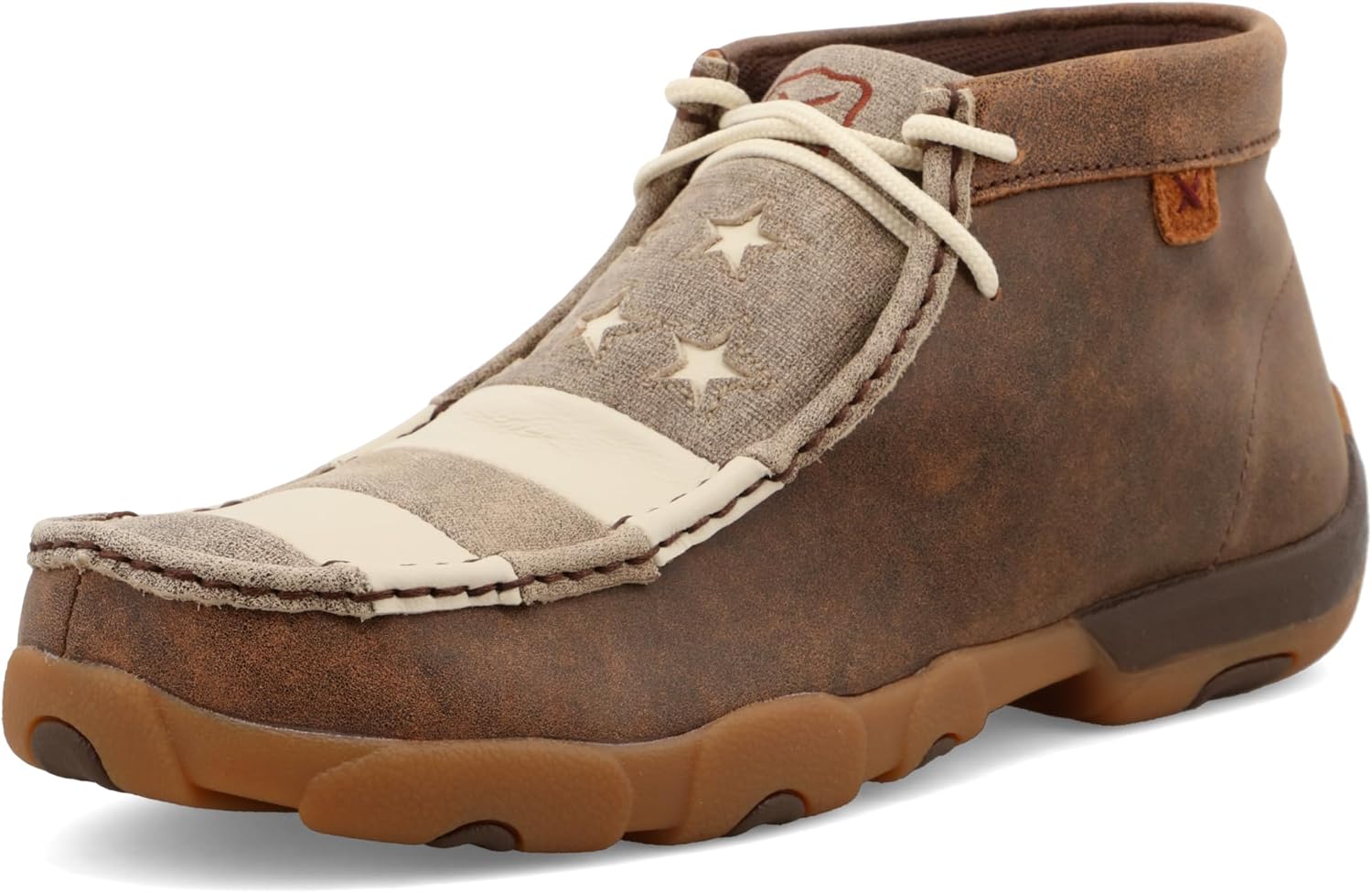 Мужские мокасины Twisted X Chukka Driving Moc, с мокасиновым носком и подошвой CellSole, слоновая кость/коричневый
Мужские мокасины Twisted X Chukka Driving Moc, с мокасиновым носком и подошвой CellSole, слоновая кость/коричневый