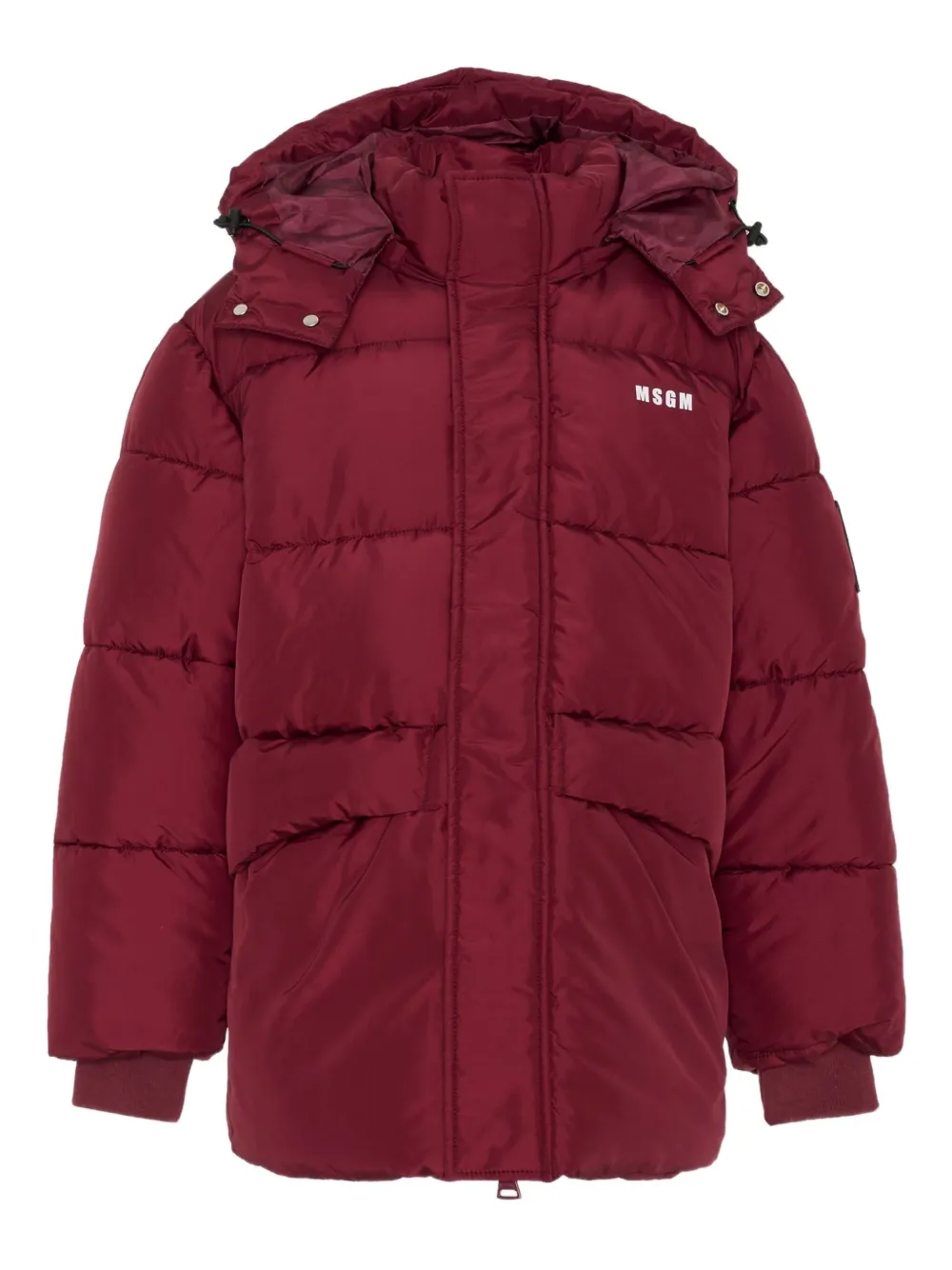 Пуховик с капюшоном Msgm Kids, красный
Пуховик с капюшоном Msgm Kids, красный