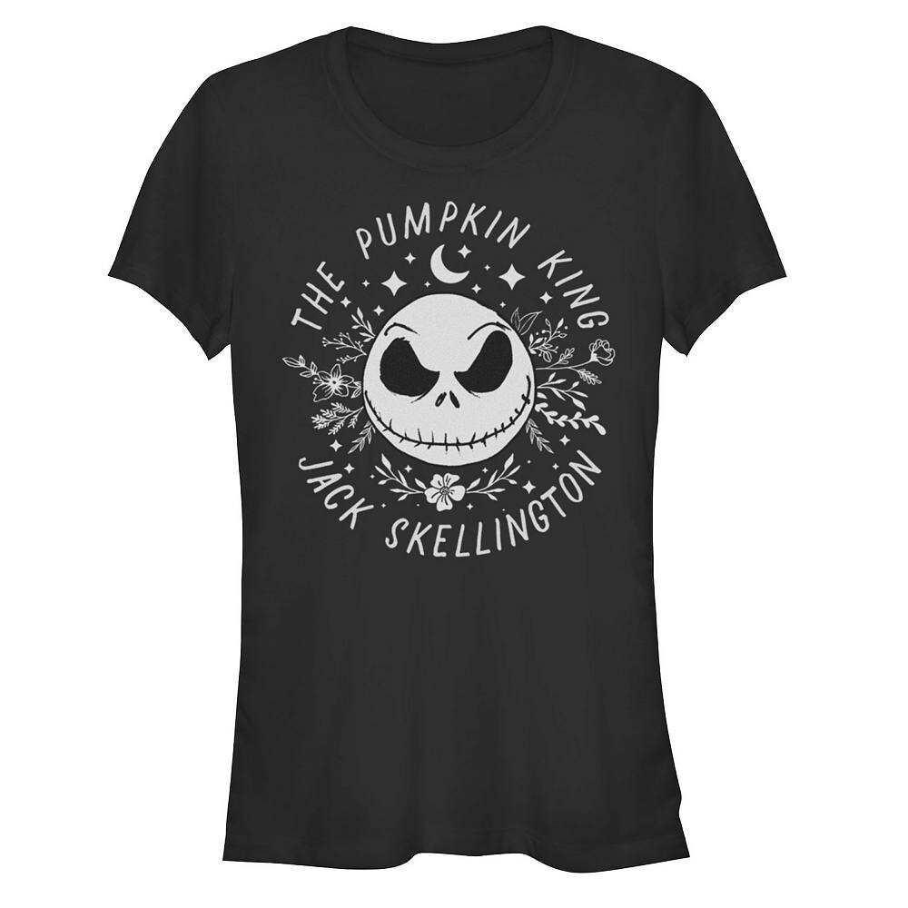 Женская футболка Disney's "Кошмар перед Рождеством" с цветочным фоном "Джек" Licensed Character, черный
Женская футболка Disney's "Кошмар перед Рождеством" с цветочным фоном "Джек" Licensed Character, черный