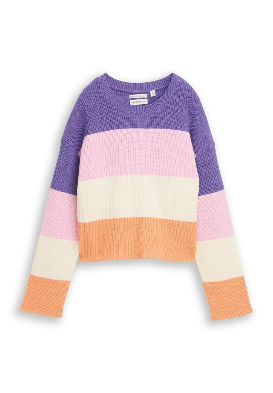 Джемпер TOM TAILOR Jumper, Big Multicolor Stripe/Lilac
Джемпер TOM TAILOR Jumper, Big Multicolor Stripe/Lilac