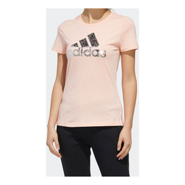 Футболка с большим логотипом бренда, однотонные, с коротким рукавом, розовые Adidas, розовый
Футболка с большим логотипом бренда, однотонные, с коротким рукавом, розовые Adidas, розовый