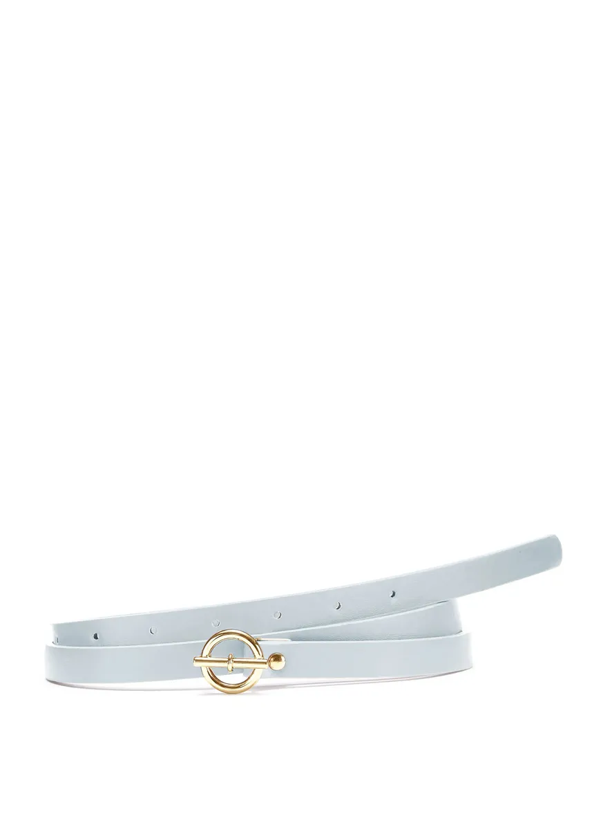 Поясной ремень LASCANA, тонкая и модная форма, ремень, джинсовый ремень, брючный ремень, синий
Поясной ремень LASCANA, тонкая и модная форма, ремень, джинсовый ремень, брючный ремень, синий