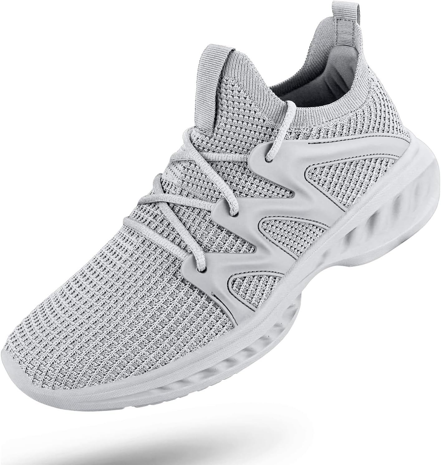 Мужские кроссовки Pujcs с легкой посадкой без шнурков, дышащие, противоскользящие, для бега, спорта, тренажерного зала, тенниса, светло-серый
Мужские кроссовки Pujcs с легкой посадкой без шнурков, дышащие, противоскользящие, для бега, спорта, тренажерного зала, тенниса, светло-серый