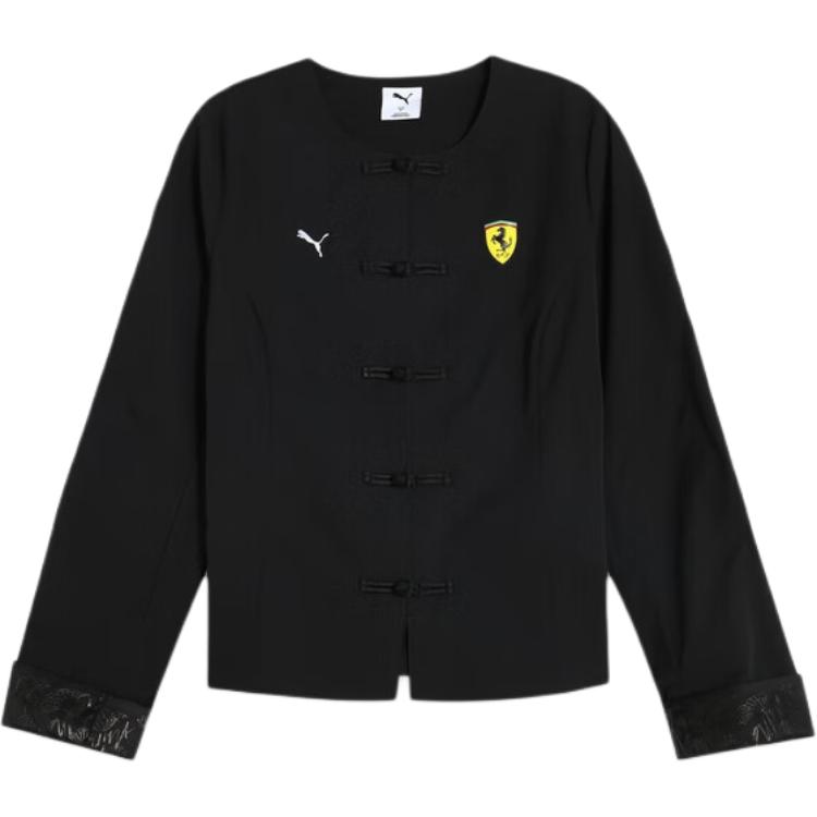 Футболка Ferrari, SS25, женская, PUMA, черный
Футболка Ferrari, SS25, женская, PUMA, черный