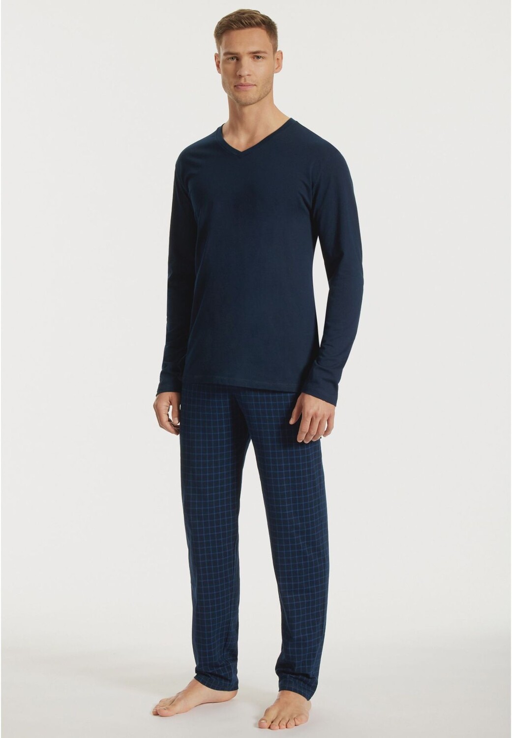 Хлопковая пижама для мужчин uncover by SCHIESSER, цвет Nachtblau
Хлопковая пижама для мужчин uncover by SCHIESSER, цвет Nachtblau